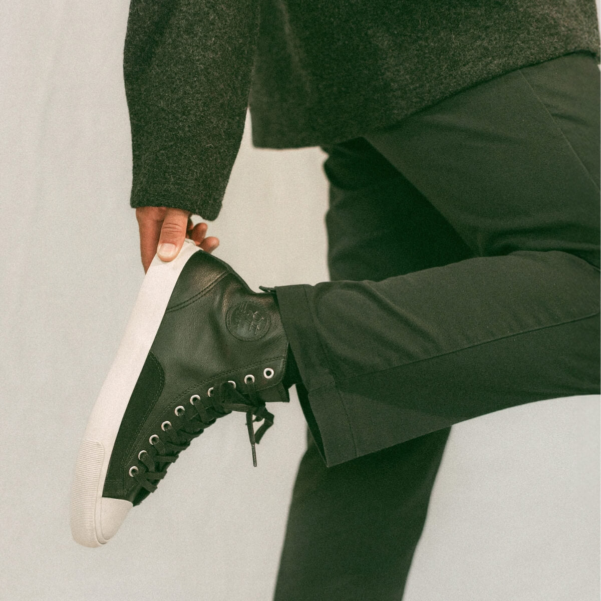 All-American High-Top Black/Sea Salt