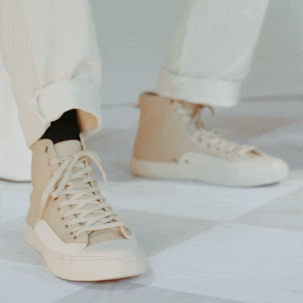 All-American High-Top Taupe/Sea Salt