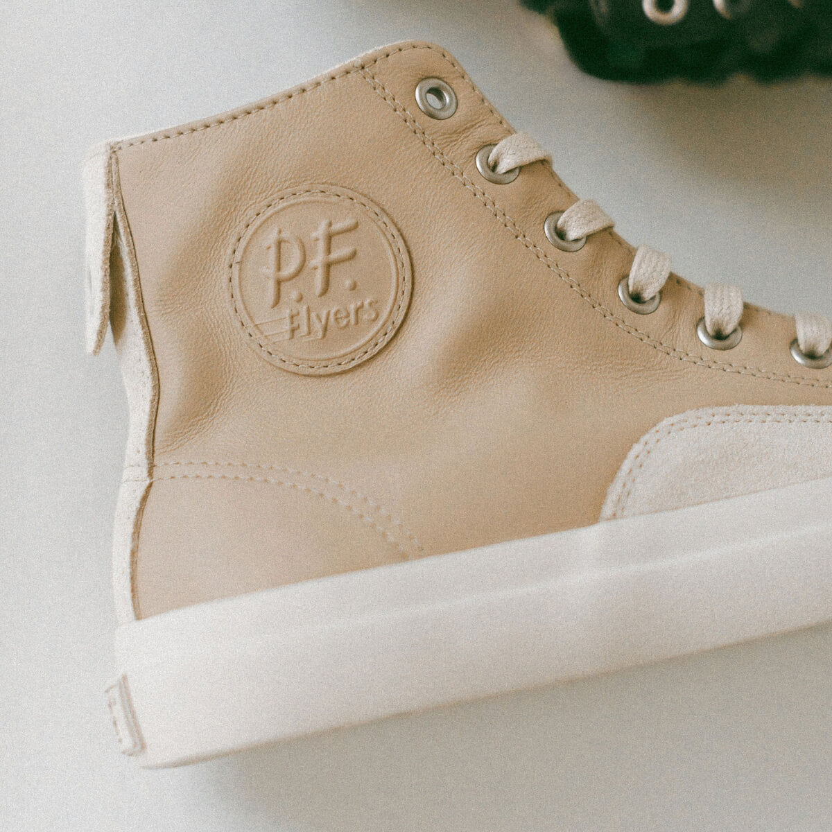 All-American High-Top Taupe/Sea Salt
