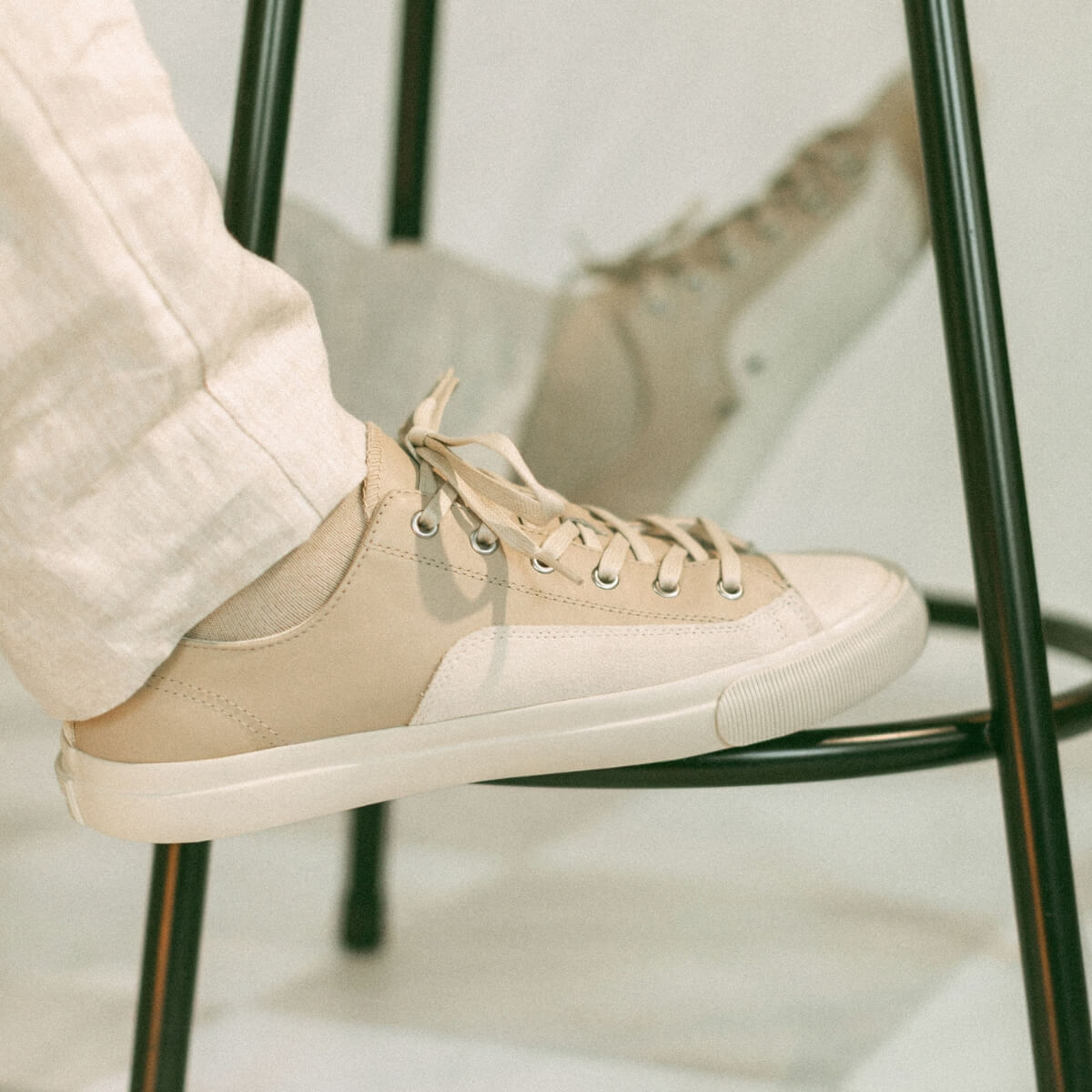 All-American Low-Top Taupe/Sea Salt