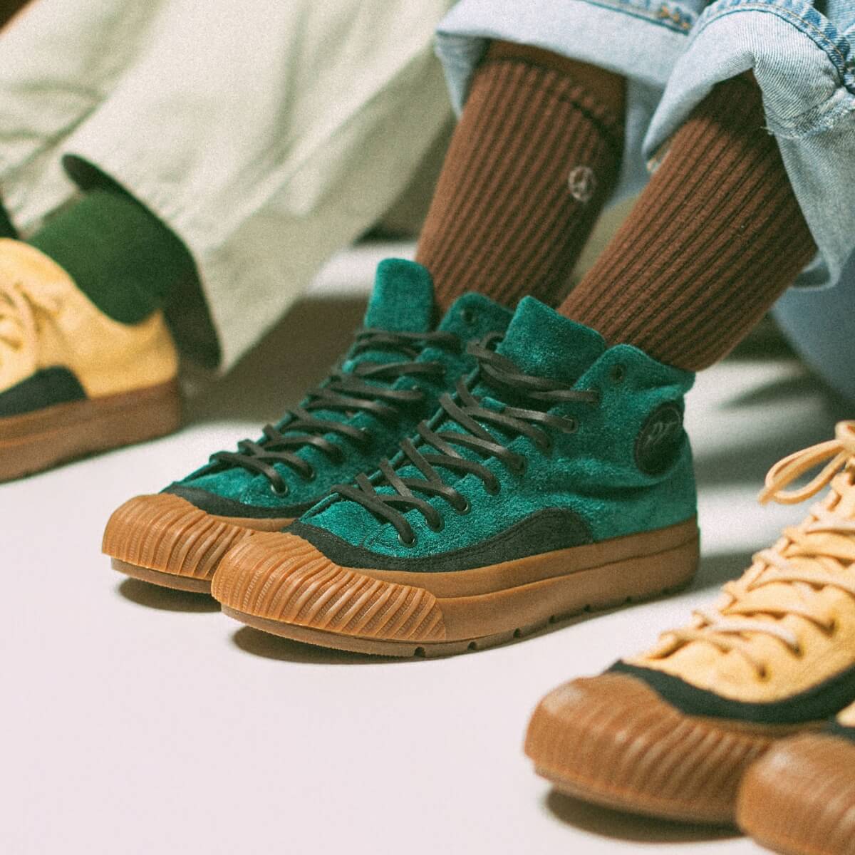 Grounder High-Top Deep Green/Gum