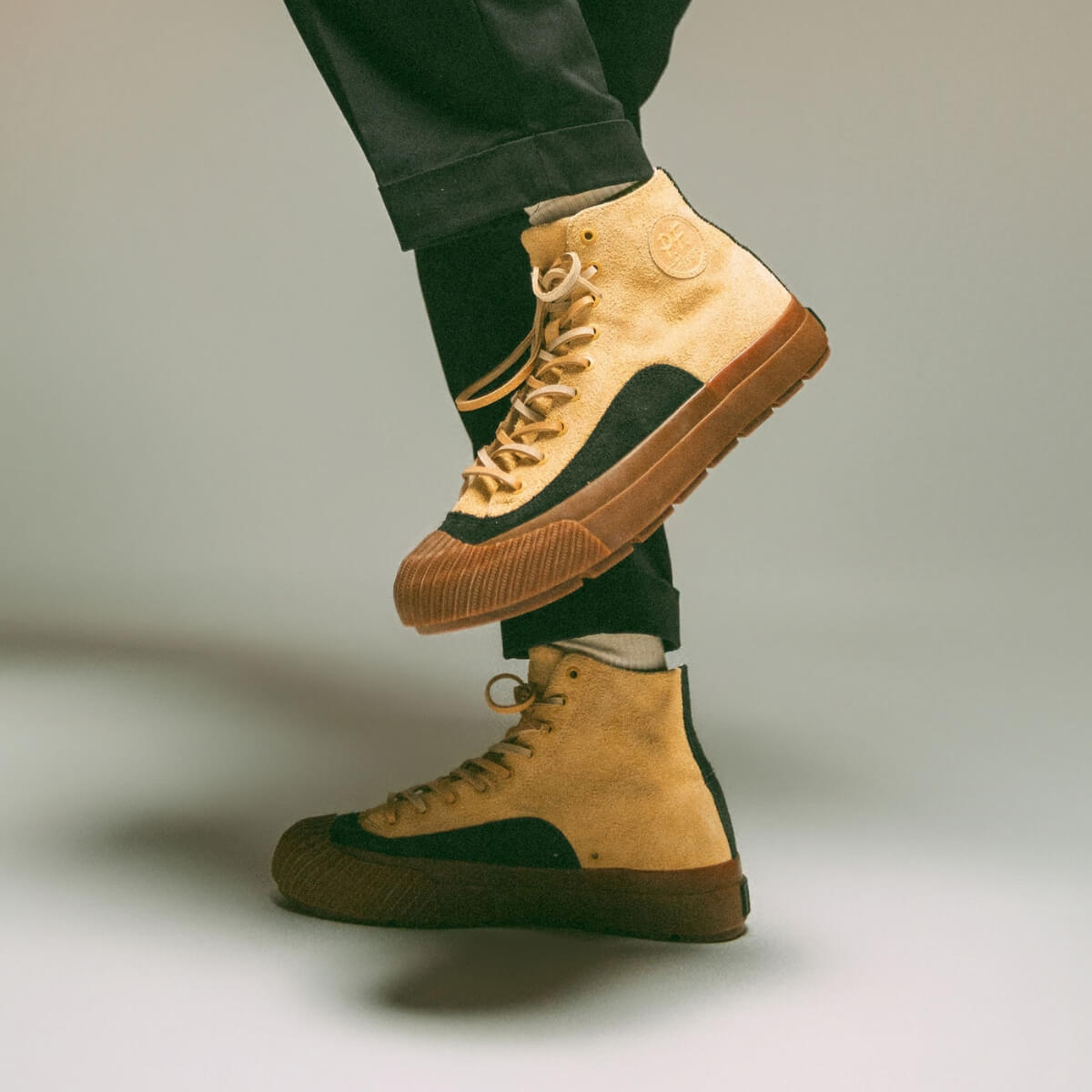Grounder High-Top Wheat/Gum