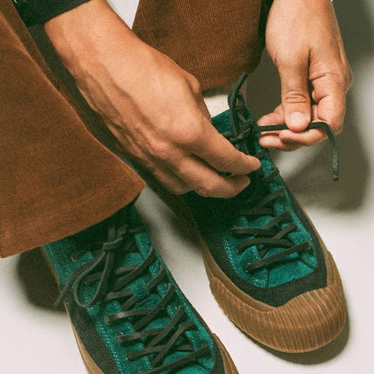 Grounder Low-Top Deep Green/Gum