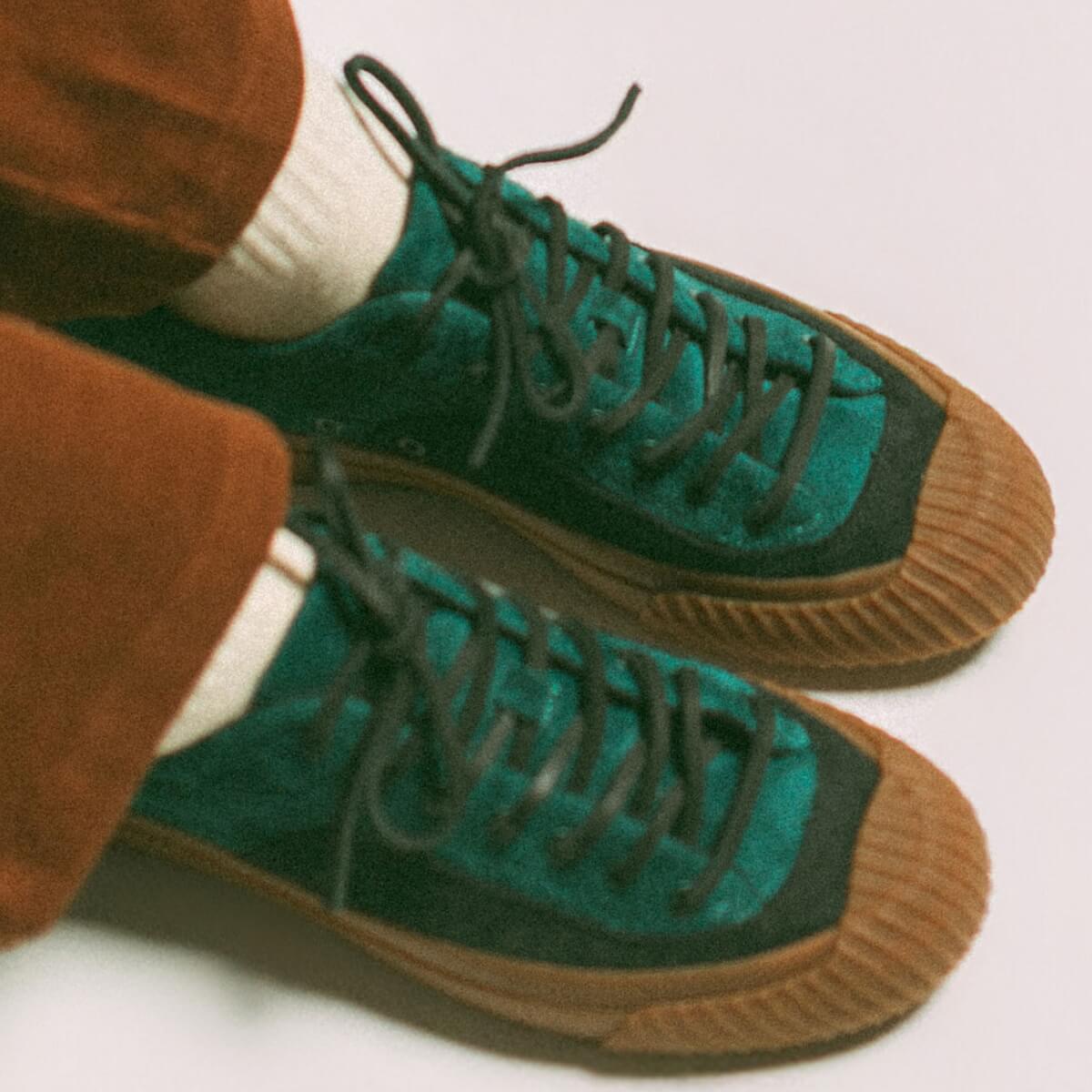 Grounder Low-Top Deep Green/Gum