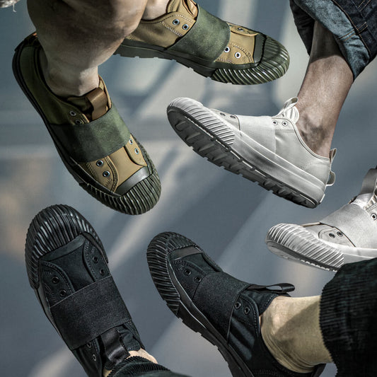 P.F. Flyers x Engineered Garments: Reimagining The Grounder With Daiki Suzuki