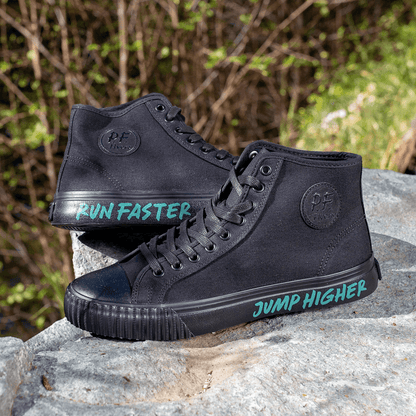 1993 Center RFJH High-Top Black/Black