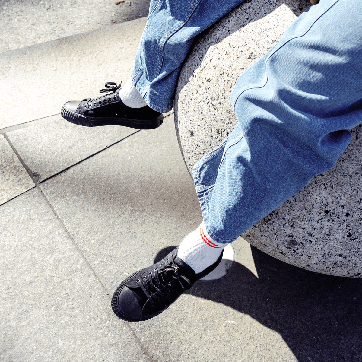 1993 Center RFJH Low-Top Black/Black