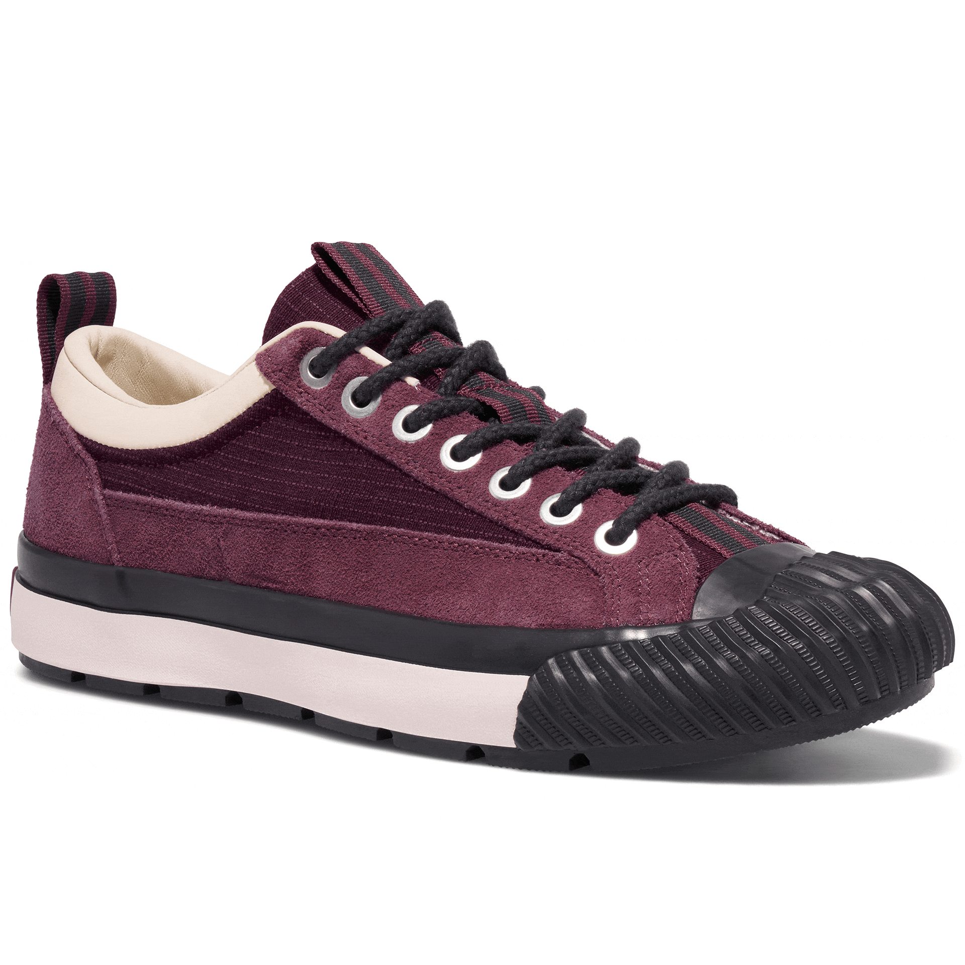 Grounder Low-Top Hiker Burgundy/Black