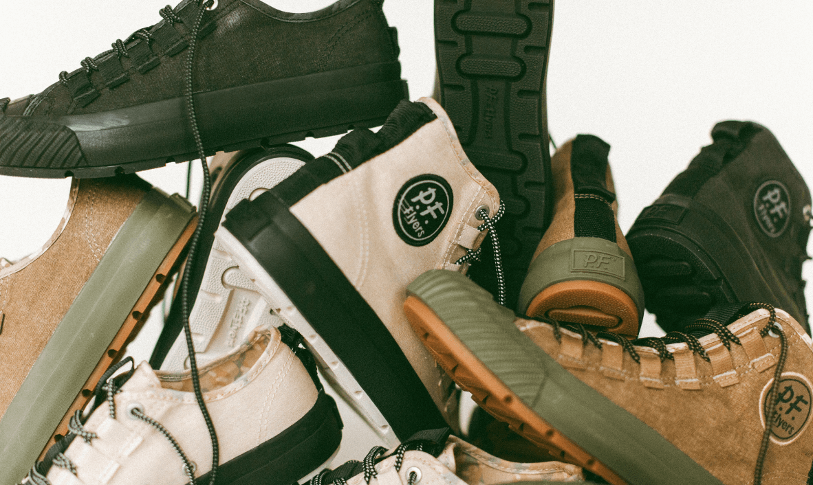 Military inspired sneakers The Grounder