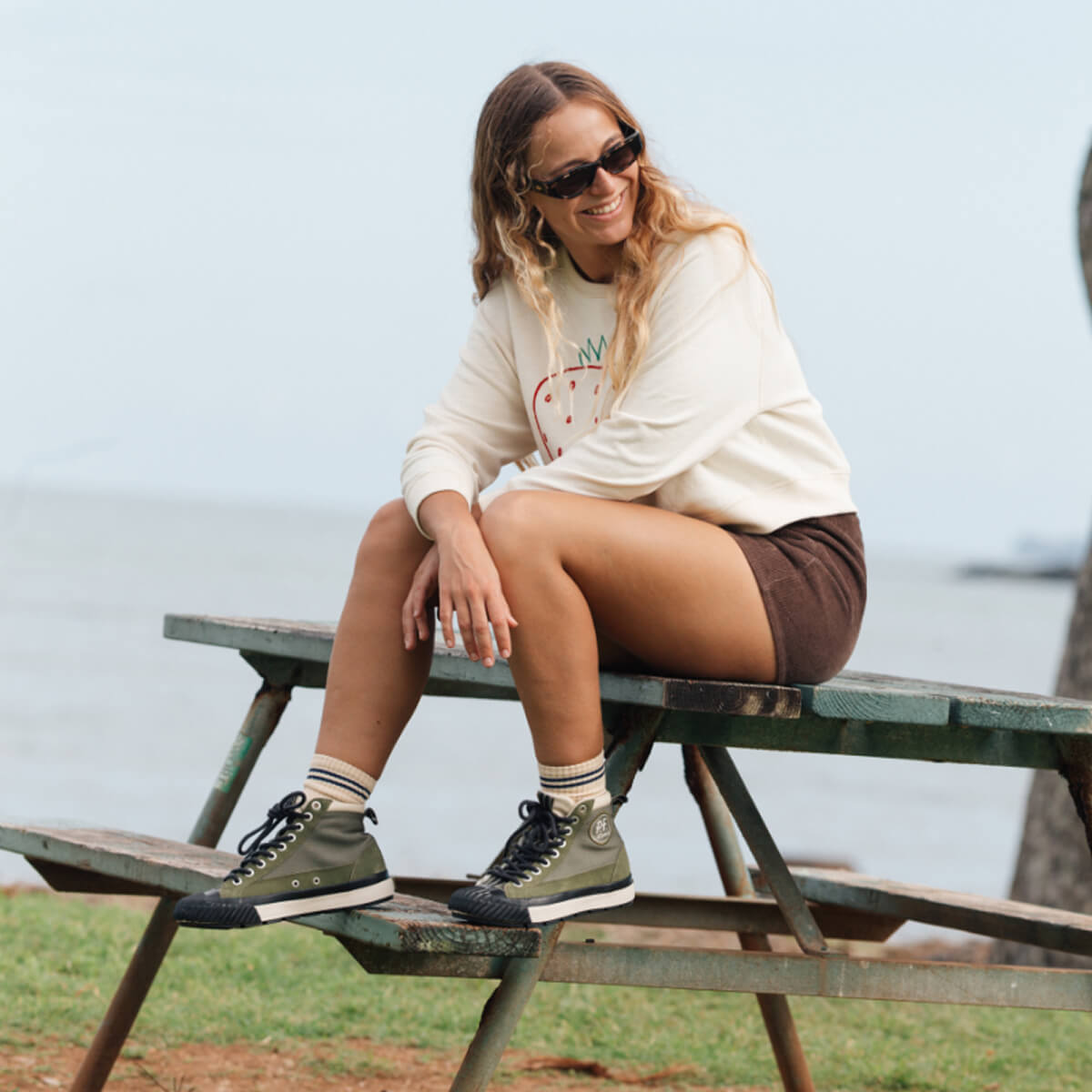 Grounder High-Top Hiker Military Green/Black