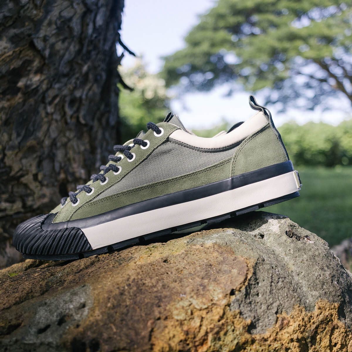 Grounder Low-Top Hiker Military Green/Black