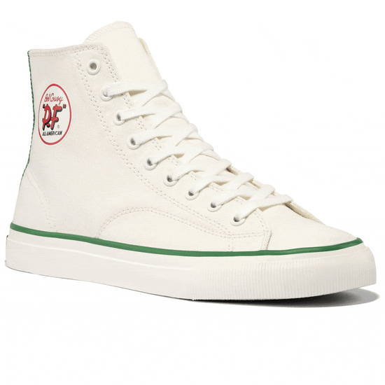 All-American Bob Cousy High-Top Off-White/Green alternate view